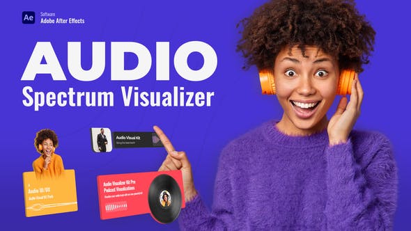 Music Radio Podcast Audio Spectrum Visualizer - Videohive 37297382 Download