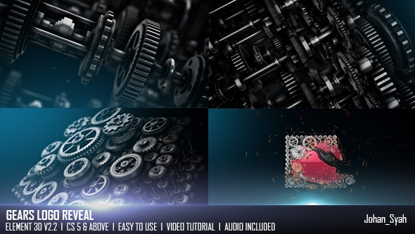 Gears Logo Reveal - Download Videohive 20264214