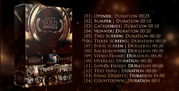 Gold Awards - Download Videohive 20268254