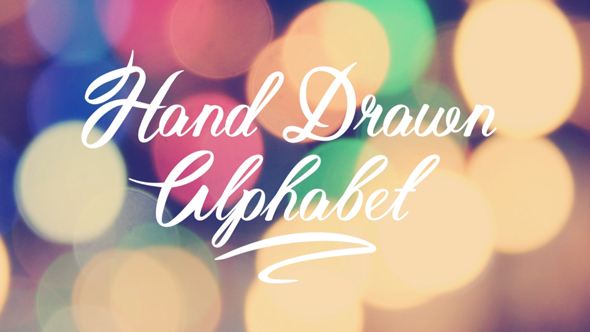 Hand Drawn Alphabet - Download Videohive 19244875