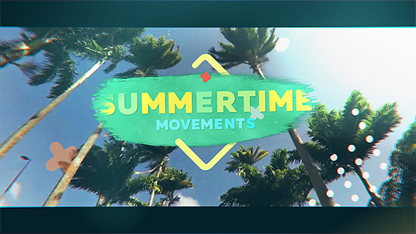 Summertime Movements - Bright Opener - Download Videohive 20286763