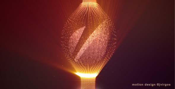 Shiny Logo With Elegant Fine Particles - Download Videohive 2332405