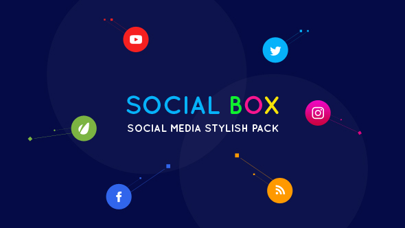 SocialBox - Social Media Intro and Outro for Social Media Links Promotion - Download Videohive 20534548