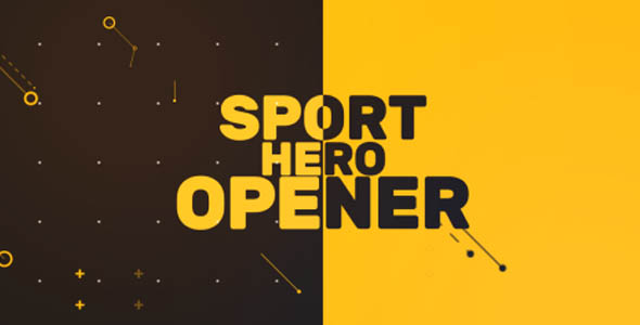 Sport Hero Opener - Download Videohive 20254823