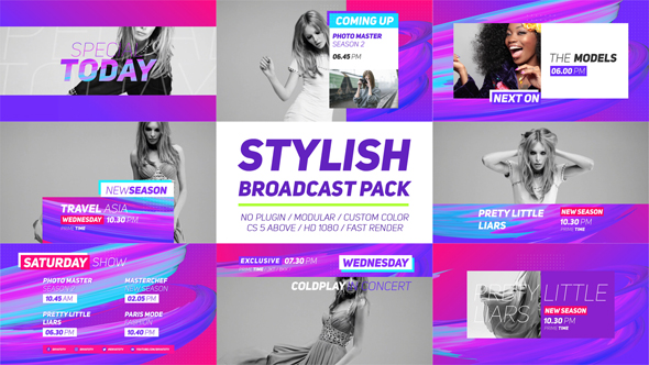 Stylish Broadcast Pack - Download Videohive 19749725