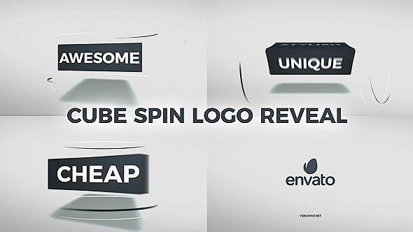 Cube Spin Logo Reveal - Download Videohive 20925658