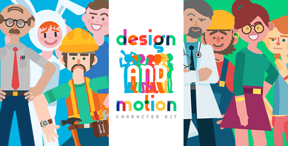 Design and Motion Character Kit - Download Videohive 20838034
