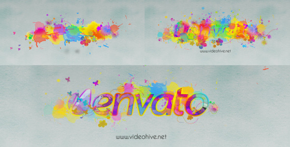 Logo Revealer Paint Drops Design - Download Videohive 3318308