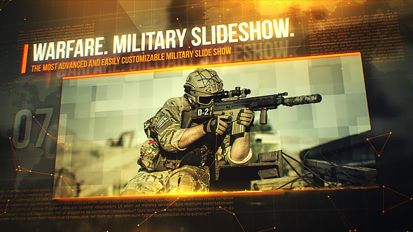 Warfare. Military Slideshow - Download Videohive 20949834