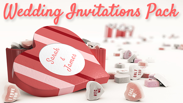 Wedding Invitations Pack - Download Videohive 19402648