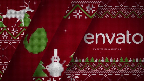 Christmas Sweater Logo - Download Videohive 20962947