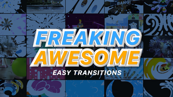 Freaking Awesome Transitions - Download Videohive 19527319