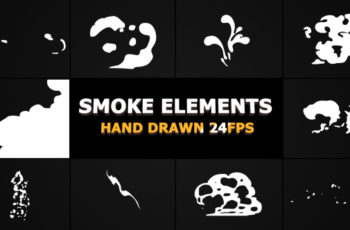 Cartoon Smoke Elements and Transitions - Download Videohive 21241906