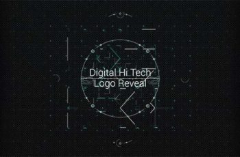 Digital Hi Tech Logo Reveal - Download Videohive 11395309