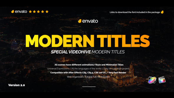 Modern Promo Titles Pack for FCPX - Download Videohive 20587062