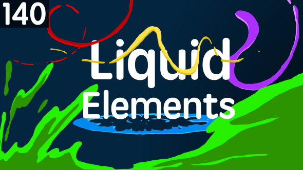 140 Liquid Elements - Download Videohive 13093443