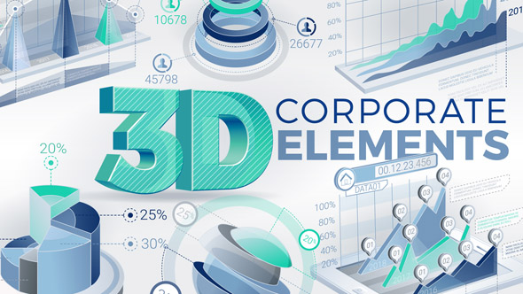3D Corporate Elements - Download Videohive 21161402