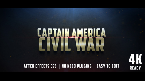 Civil War Cinematic Trailer - Download Videohive 12430722