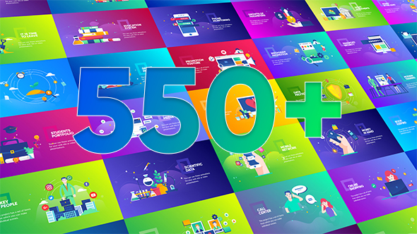 Flat Design Concepts Package - Download Videohive 21197321