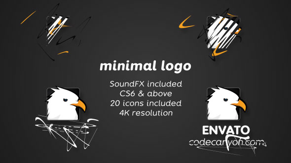 Minimal drawing logo - Download Videohive 20681659