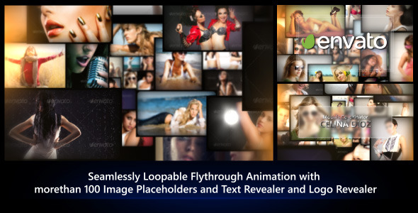 Photos Galaxy - Loopable Flythrough Animation - Download Videohive 8192453