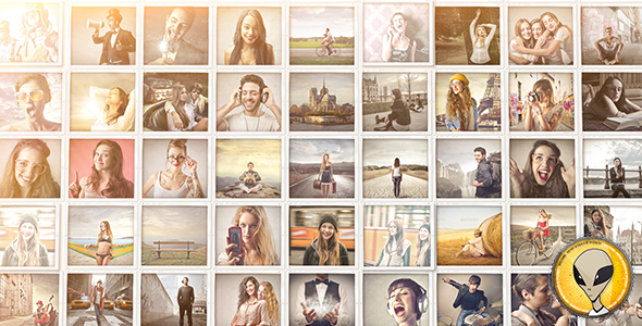 Mosaic Pop Photos Displays - Download Videohive 15104213