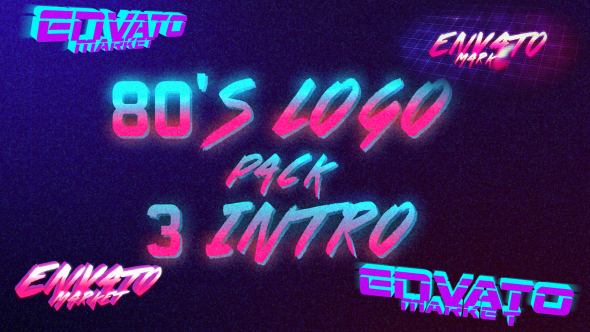 80's Logo Intro Pack 3 in 1 - Download Videohive 19497990