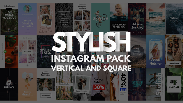 Instagram Stories Pack | Vertical and Square - Download Videohive 21692676