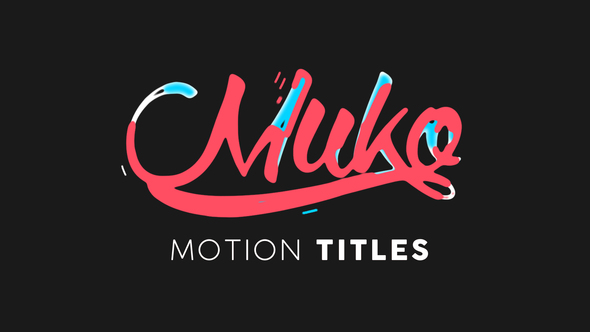 Motion Titles Animated - Download Videohive 21586068
