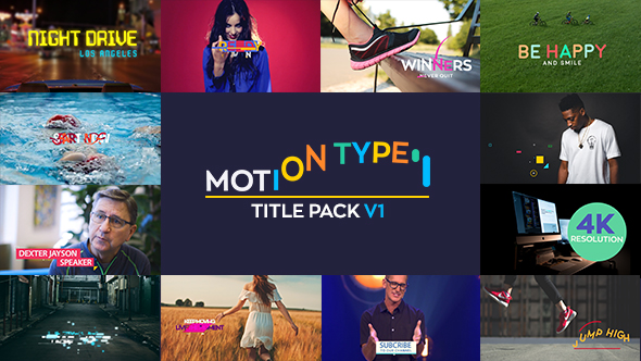 Motion Type - Titles Pack - Download Videohive 20825273
