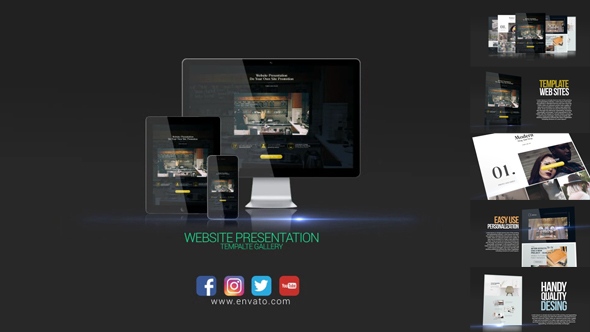 Website Presentation - Download Videohive 19292817