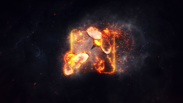 Burning Fire Logo - Download Videohive 21370383