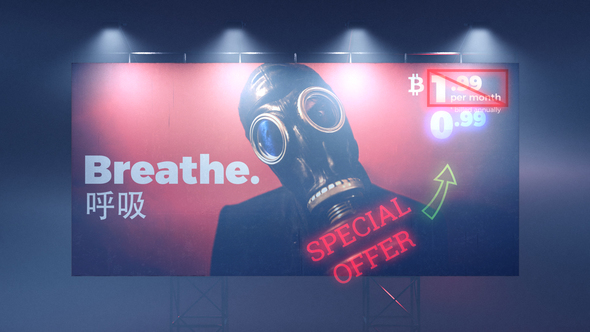 Cyberpunk Billboard - Download Videohive 21494589