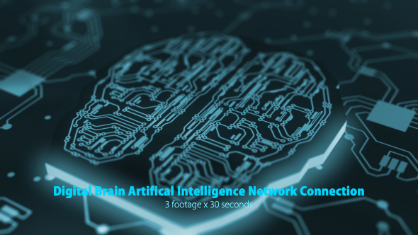 Digital Brain Artificial Intelligence Network Connection Pack - Download Videohive 19176702