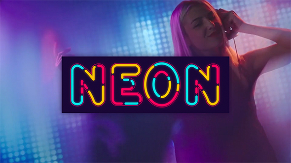 Neon Alphabet - Download Videohive 20933440