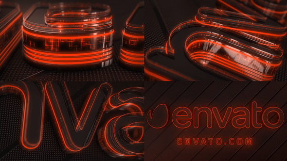 Neon Logo Reveal Element 3D - Download Videohive 22025605