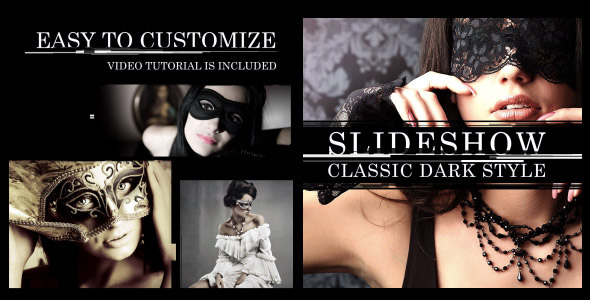 Slideshow Classic Dark Style - Download Videohive 11627615