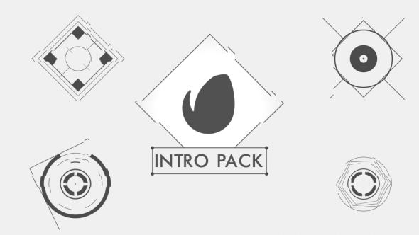 Black White Intro Pack - Download Videohive 15921434