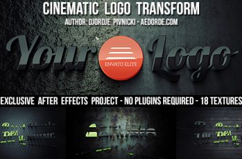Cinematic Logo Transform - Download Videohive 7633200
