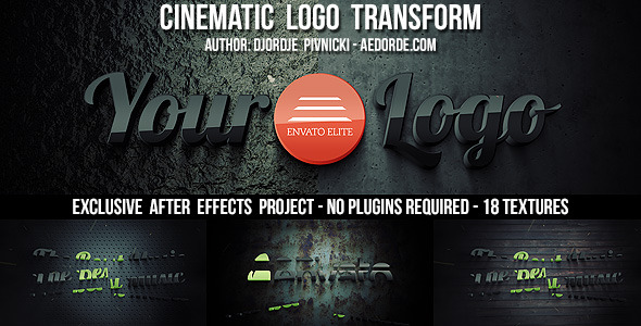 Cinematic Logo Transform - Download Videohive 7633200