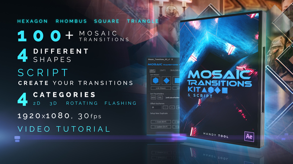 Mosaic Transitions Kit - Download Videohive 21987066