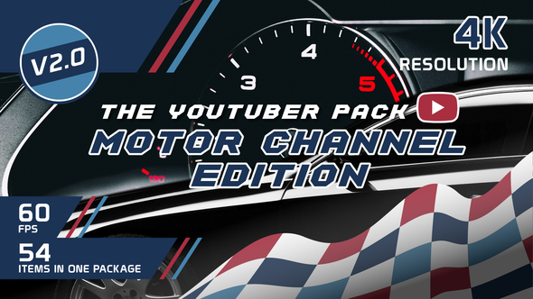 The YouTuber Pack - Motor Channel Edition V2.0 - Download Videohive 21641885