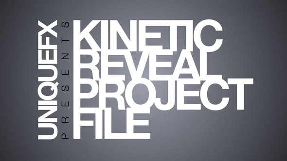 Kinetic Reveal - Download Videohive 137834