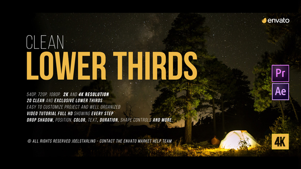 Lower Thirds 2.3 - Download Videohive 19927003