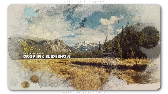 Drop Ink Slideshow - Download Videohive 22192491