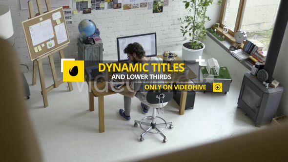 Dynamic Titles and Lower Thirds - Download Videohive 22569572