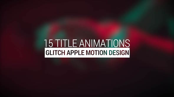 Glitch Titles - Download Videohive 15558093