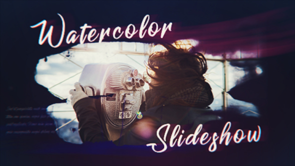Ink Watercolor Slideshow - Download Videohive 20596022