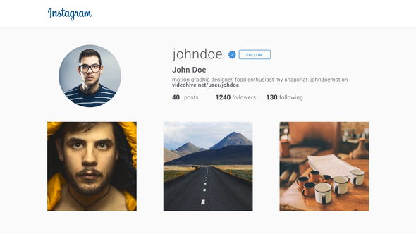 Short Instagram Promotion - Download Videohive 12470214