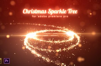 Christmas Sparkle Tree - Premiere Pro - Download Videohive 22859258